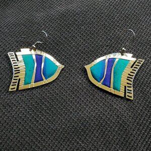 Claire's Tropical Fish Drop Dangle Earrings